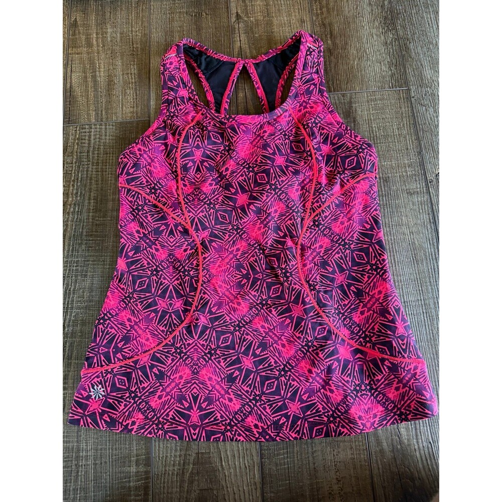 Athleta Energy Tank Sz. Small Pink Cairo